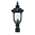 thumbnail image 1 of Acclaim 2217BK Laurens Collection 1-Light Post Mount Outdoor Light Fixture, Matte Black, 1 of 1