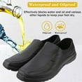 thumbnail image 4 of Unisex Chef Shoes - Non-Slip Kitchen Safety Shoes for Crews - Oil & Water Proof Work Boots - Lightweight, Wear-Resistant Catering Footwear for Restaurant & Food Service Professionals, 4 of 7