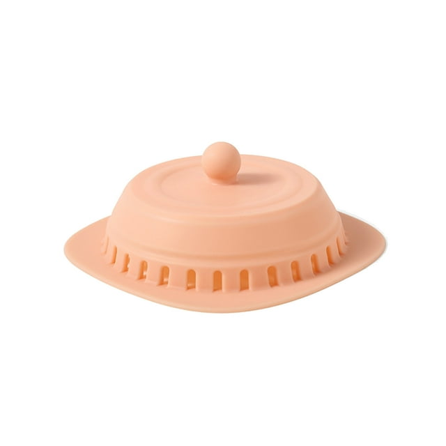Agiferg Silicone Anti-Clogging Deodorant Strainers Pad Bathroom Sink Anti-clogging Filte