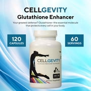Max International Cellgevity, Advanced Glutathione Support with RiboCeine & Antioxidants | Supports Cellular Health | 120 Vegetable Capsules, 60 Servings