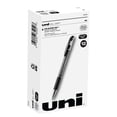 thumbnail image 4 of uni-ball® Gel Grip™ Pens, Medium Point, 0.7 mm, Clear Barrel, Black Ink, Pack Of 12, 4 of 6