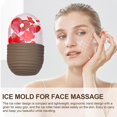 thumbnail image 3 of Ice Cube Roller Massager for Face, Ice Face Roller, Reusable Silicone Ice Tray Mold, Facial Massage Eye Skin Beauty and Skin Care Tool, Used to Apply Ice to Shri-nk-Pores, Reduce Puffiness, 3 of 16