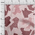 thumbnail image 2 of oneOone Georgette Viscose Brown Fabric Abstracts Sewing Fabric By The Yard Printed Diy Clothing Sewing Supplies 42 Inch Wide, 2 of 4