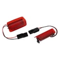 thumbnail image 4 of Door Courtesy Step Welcome Lights for Prius Alphard Crown Land Cruiser IS250 RX330,2 x Welcome Lights,Red, 4 of 5