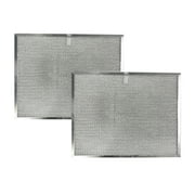 2-Pack Air Filter Factory 12-1/4 x 17-1/4 x 3/8 Range Hood Aluminum Grease Filters