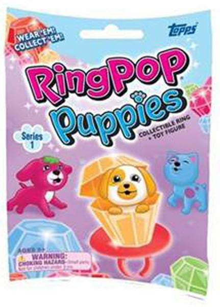 10er Pack Ring Pop Puppies Series 1 Mystery Pack 