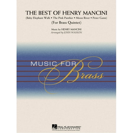 Hal Leonard The Best of Henry Mancini (Brass Quintet (opt. Percussion)) Concert Band Level 3-4 by John