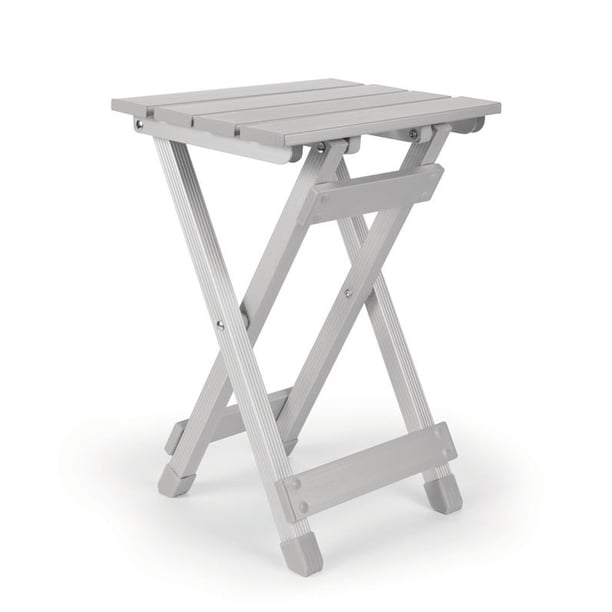 Camco Small Folding Side Table | Supports up to 130lbs | Aluminum ...