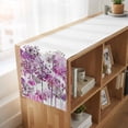 thumbnail image 6 of Table Runners 90 Inches Long Dress Scarves, Spring Floral Farmhouse Coffee/Dining/Kitchen Table Runner for Living Room, Pink Onion Dandelion Flowers Botanical 13x90 Inch, 6 of 9