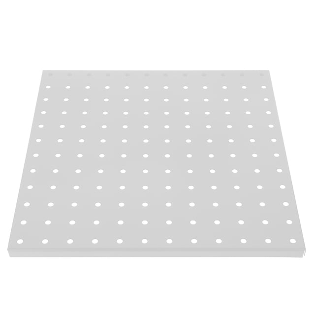 1 Set Pegboard Panel Wall Pegboard Panel Metal Pegboard Display Panel Pegboard Accessory for Garage Shop