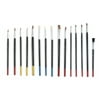 15pc Universal Tool Artist Painting Brushes Set Assorted Sizes