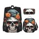 thumbnail image 1 of Fotbe Flower Horn Skull Set Escolar 3 en 1 para Niños - Mochila Duradera con Lonchera Aislante y Estuche para Lápices - Mochila Escolar para Niños y Niñas, 1 of 7