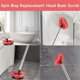 thumbnail image 3 of 2PCS Replacement Head Base Scrub Brush for O Spin EasyWring 1-Tank System for Kitchen,Hard Floor, 3 of 5