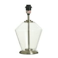 thumbnail image 4 of Better Homes & Gardens 18” Glass Table Lamp with White Tapered Drum Shade, 4 of 12