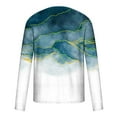 thumbnail image 5 of Men Clearance LYXSSBYX Mens T Shirts Graphic Clearance Men Casual Round Neck Long Sleeve Pullover Printed T-Shirt Blouse Tops, 5 of 5