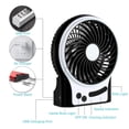 thumbnail image 4 of lileng-831 black 4 inch USB mini fan, 4 of 9