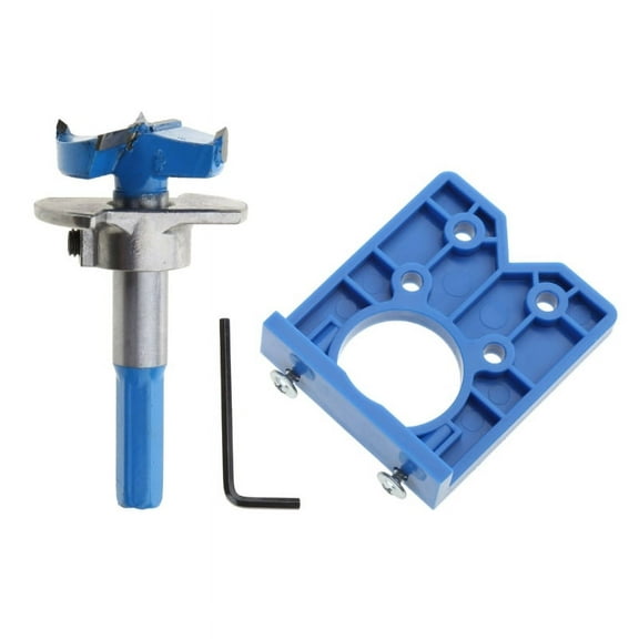 Multifunction 35mm Concealed Hinge Boring Jig Forstner Hole Drill Guide Locator Cabinet Hinge Drilling Template DIY Tool