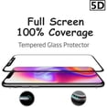 thumbnail image 2 of Solomo for iPhone X / iPhone Xs Screen Protector, [0.33mm 5D][Full Coverage][HD Clear][9H Hardness][Scratch-Resistant], 2 of 5