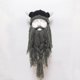 thumbnail image 1 of Sombrero de fiesta personalizado creativo, sombrero divertido puntiagudo con barba, maravillosos accesorios de Halloween para otoño e invierno, 1 of 6