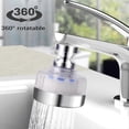 thumbnail image 2 of 360 Rotating Faucet Filter Bathroom Faucet Filter Remove Heavy Metals Faucet Filter Purifier with 2 Replaceable Filter Elements, 2 of 5