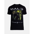 thumbnail image 5 of Halo Men's and Big Men's Graphic Cotton Tee with Short Sleeves, Sizes S-3XL, 5 of 5