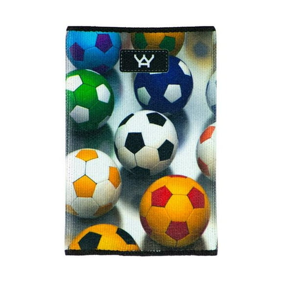 Yay Novelty 1095 The Perfect Slim Wallet for Front Pocket Use - Soccer Balls