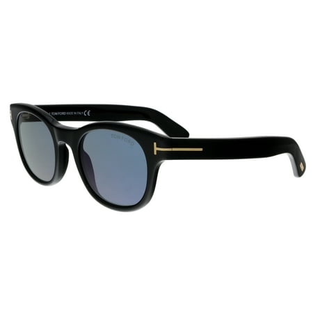 Tom Ford FT0531 01V Fisher Black Square Sunglasses - Walmart.com