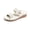 White, variant on Womens Wedge Sandals Dressy, Rubber Sole Comfortable Walking Casual Slip on Lightweight Summer Sandals