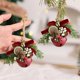 thumbnail image 5 of Christmas Bells Christmas Pinecone Bells Festive Ambiance Decoration Christmas Tree Hanging Decoration Room Decoration, 5 of 6