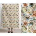 thumbnail image 3 of Soimoi 56 Inch Wide Polyester Canvas Fabric by The Yard - Ocean Pattern - Peach - Water-Resistant Outdoor & Upholstery Material, 3 of 7