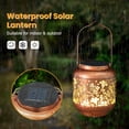 thumbnail image 4 of Farol solar para exteriores HEGUD, impermeable, decoración de colibrí, 4 of 6