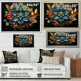 thumbnail image 4 of Designart "The Blessings Eye Judaism s Hamsa III" Spiritual Wall Decor, 4 of 5