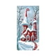 thumbnail image 2 of pstuiky Cubrepuertas navideño de 89 x 180 cm - Diseño de Papá Noel - Decoración navideña para la puerta - Decoración para fiestas y festivales, 2 of 6