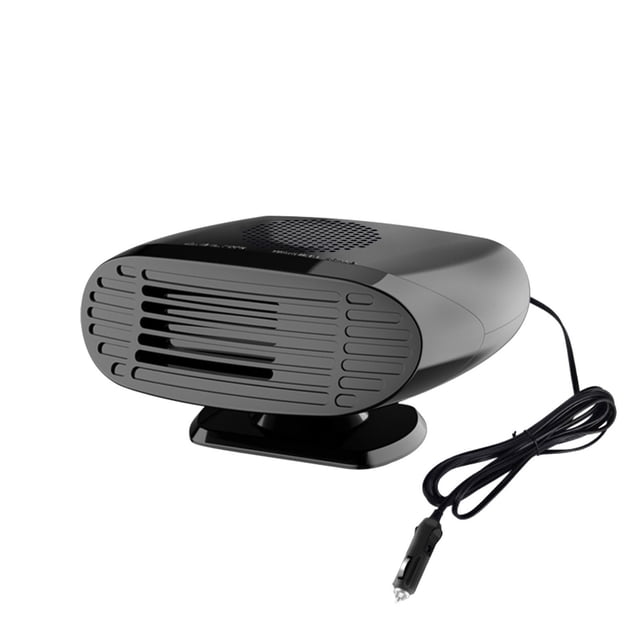 24V/12V Dual-Voltage Car Heater with Silent Defogging Function, Fast Heating Windshield Defroster for Commercial Vehicles, Rotatable Auto Heater Fan for Safe Winter Morning Driving