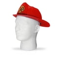 thumbnail image 4 of Casco de bombero Dress Up America Fireman para adulto, rojo, 4 of 4