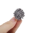 thumbnail image 3 of Unique Bargains 1 Pair Shoelace Charms Flower Shape Fashion Shoe Accessories Dark Gray, 3 of 5