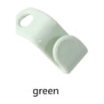 thumbnail image 4 of Ounissouiy Perchero extensible para ropa, miniabrigo ahorrador de espacio, ganchos de conector multiusos, gancho de enlace liso, verde para baño Type3 NO3, 4 of 6