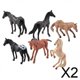 thumbnail image 1 of 2x6 Piezas Figuras De Animales De Granja Realistas Mini Juguetes Educativos Tempranos Para Niños Regalo A, 1 of 10