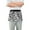 Cow Print, variant on Fox Rabbit Deer Leaf Trees Server Apron with 3 Pockets Waterproof Waitress Waist Short Apron for Man Woman 12 Inches