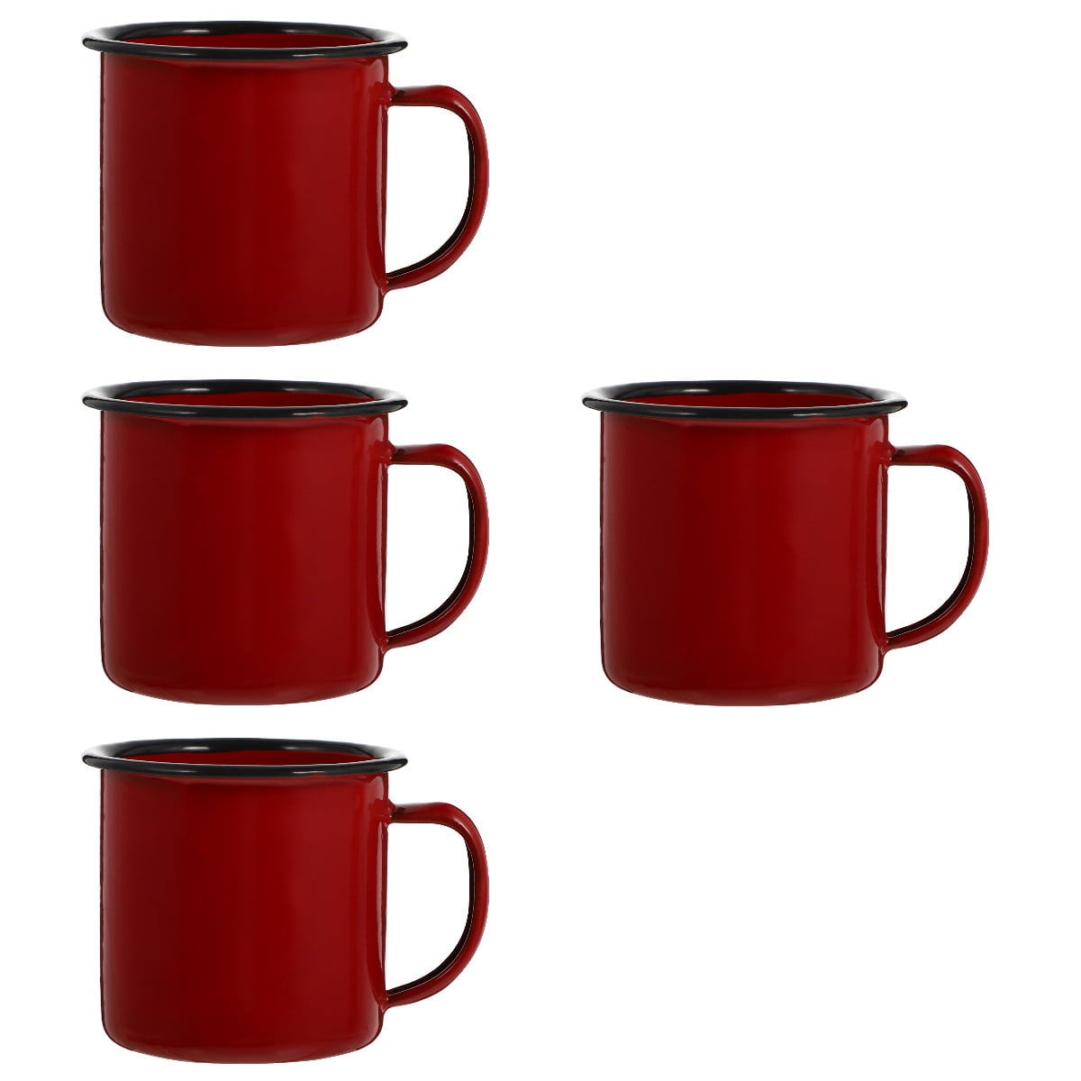 IMUSA USA Aluminum Coffee Cup, 1.25 Quart Silver Mug for