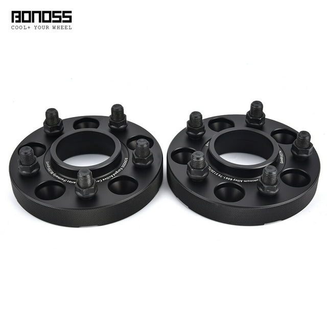 Une Paire de 2 Entretoises de Roue BONOSS 25mm pour Land Rover Discovery 5 L462 5x4.75 Pouces
