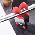 thumbnail image 4 of Soporte para Ollas, Soporte para Ollas, Apto para Escurridor Cucharas, Antiescaldaduras, Clip Fijación Simple para Escurridor Ollas, Accesorios Cocina, Herramientas C, 4 of 5