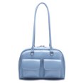 thumbnail image 3 of Bolso Hombro para Mujer Con Múltiples Bolsillos Mano Cuero PU (claro) Azul, 3 of 9