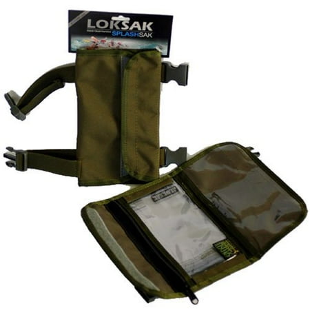Aloksak Waterproof Bags - LokSak ARM PAK-R SPLASHSAK Racer Style with Elastic Straps & Buckles, 5x7