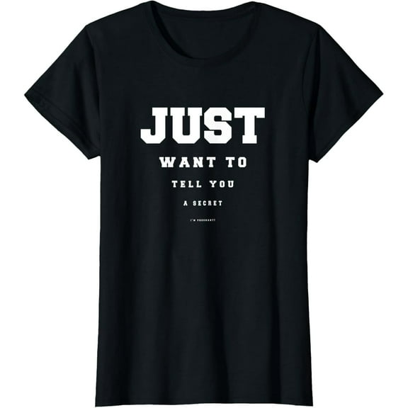 Surprise Pregnancy Announcement tshirt Pregnant Secret Gift T-Shirt