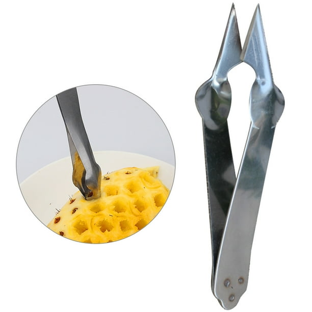 Pelador de piña cuchillo para piña clip para piña de acero inoxidable quita ojos de piña en la foto ANGGREK Otros