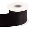 thumbnail image 2 of GFDYREE 3" Inch Double Faced Satin Ribbon Black Solid Polyester Craft Ribbon - 25 Yards Perfect for Gift Wrapping, Crafts, Wreath, Wedding Party Ceremony Decoration, Floral Arrangement, Sewi, 2 of 7
