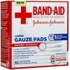 Johnson and Johnson - Gauze Pad Johnson and Johnson Gauze 4 X 4 Inch Square Sterile - 10/Box