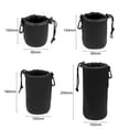 thumbnail image 2 of Lifetechs Neoprene Lens Bag, DSLR Camera Lens Pouch Waterproof Shockproof Waist Bag, Lens Holder Cylinder with Internal Fur Camera Lens Storage Bag, 2 of 8