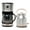 Steel & Copper, variant on Haden Coffee Maker & Heritage 1.7 Liter Electric Kettle, Ivory & Copper